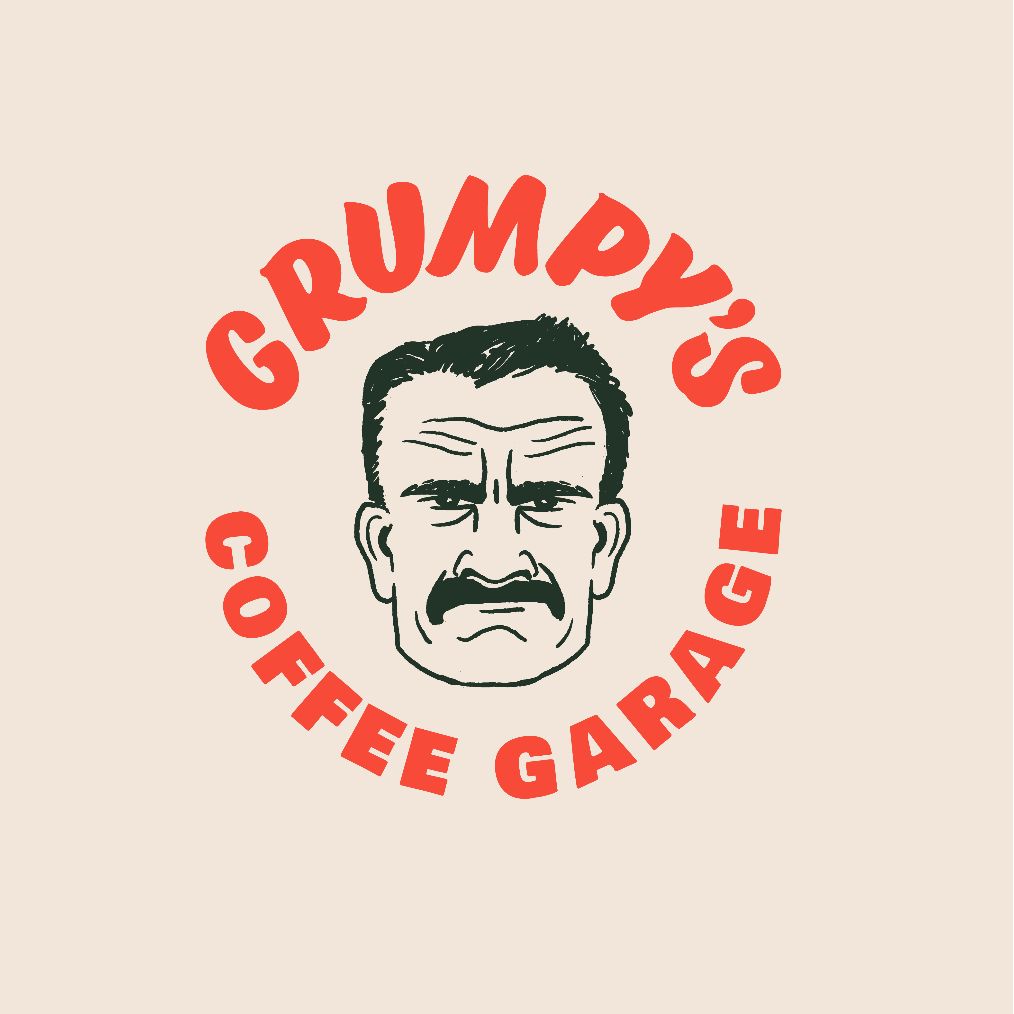 Grumpys Coffee Garage Logo